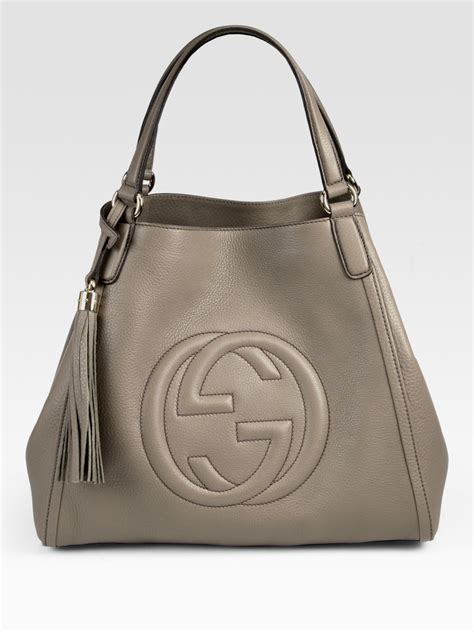 gray gucci handbag|Gucci bag black and white.